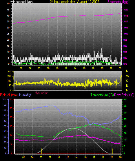 24 Hour Graph for Day 10
