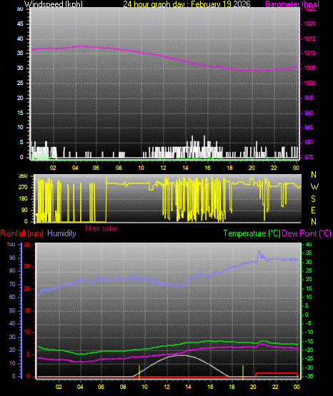 24 Hour Graph for Day 19